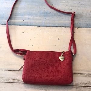 Juicy Couture lipstick red crossbody